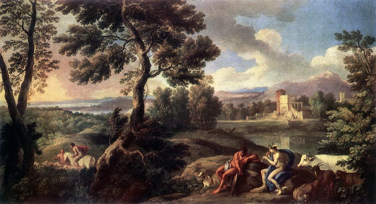 Paesaggio con Mercurio e Argo - Hermitage